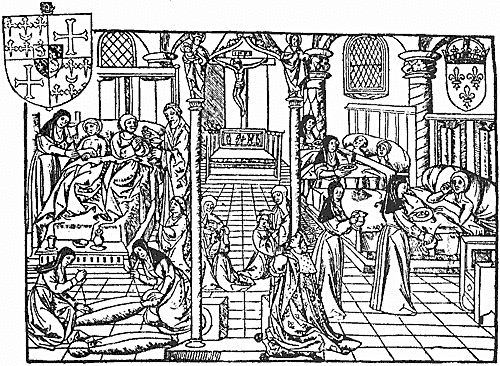 The idea of hospitals were created.