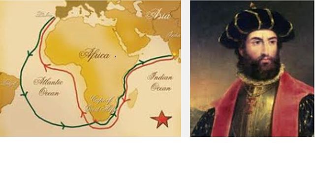 Vasco da Gama bereikt India