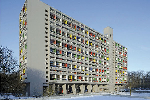 Espace-La cité radieuse, Le Corbusier