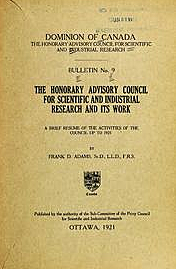 George Foster had a list of people willing to replace scientists during WW1