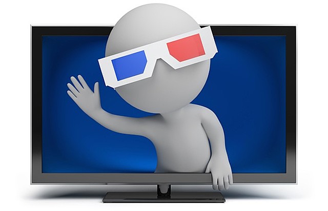 T.V en 3D