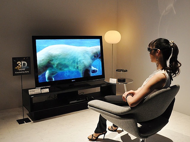 Se introduce la televisión  en 3D