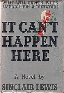 It can't happen here by Sinclair Lewis