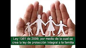Ley 1361 Protección integral a las familias