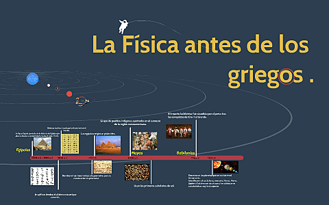 La física antes de los griegos.   (640 a.C - 1504 a.C)