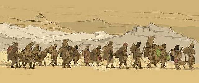 Arrival of Aryan People From Central Asia