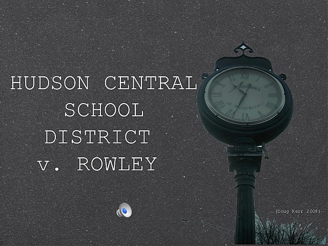 Board of Education of Hendrick Hudson Central School District vs Rowley