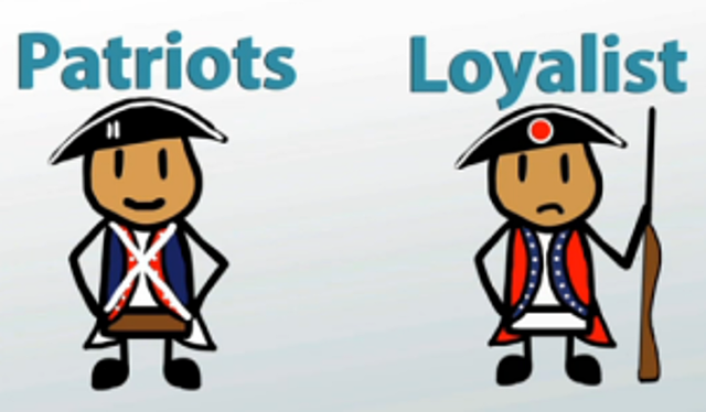 Loyalists and Patriots