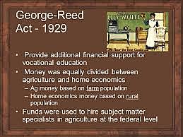 George-Reed Act