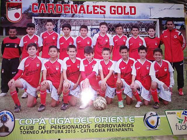 La primer escuela de futbol a la que entre.
