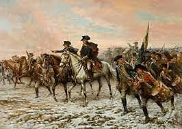 Redcoats push Washington's Army