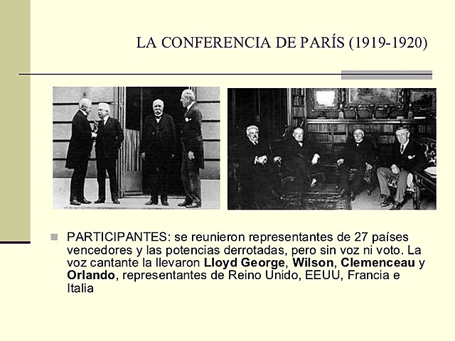 La Convención de París de 1919
