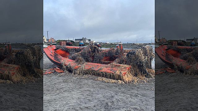 US Navy boat missing since last year found floating off Ireland coast