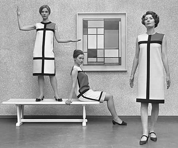 Les robes Mondrian