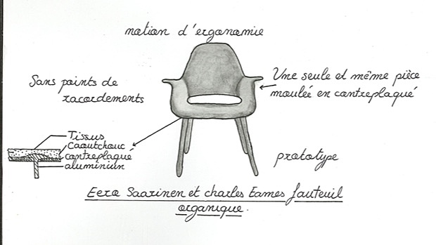 Fauteuil organique
