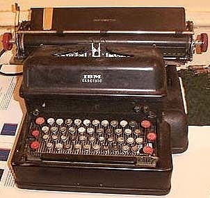 Máquina de escribir con cinta magnetica