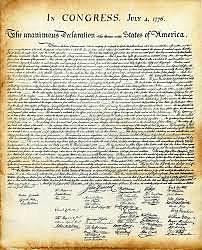 The Declaration of Independence