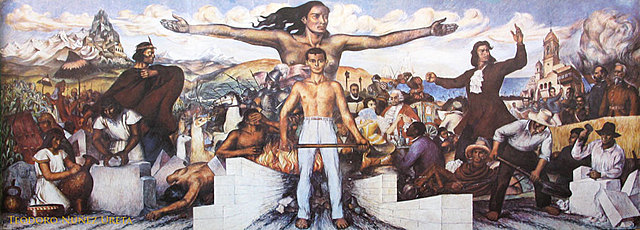 Mural La Patria- Teodoro Nuñez