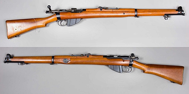 Switch from Ross rifle to the Lee enfield rifle