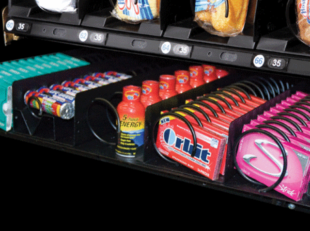 first gum sold in vending machine