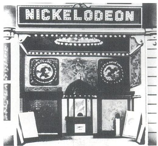 Nickelodeon theater 1905