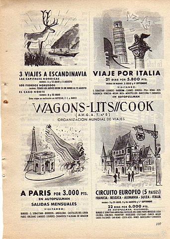 La creación de la empresa Wagons-lits viajes