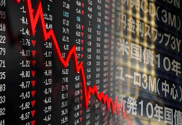 Se desploma la bolsa de valores.