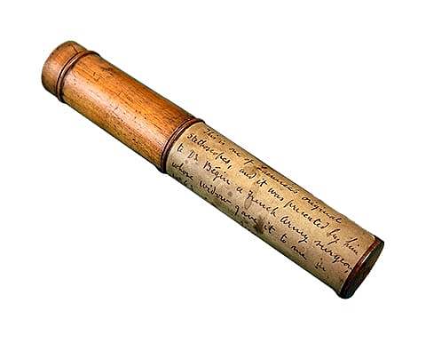 Rene Laennec invents the stethoscope