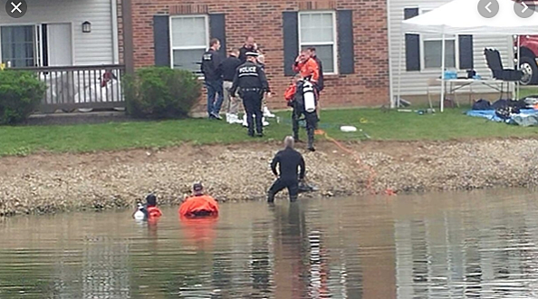 West Chester quadruple homicide: Divers searching pond at apartment complex.