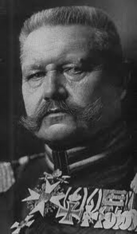 German President, Paul von Hindenburg Dies