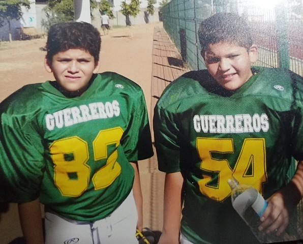 Mi primer partido de futbol americano
