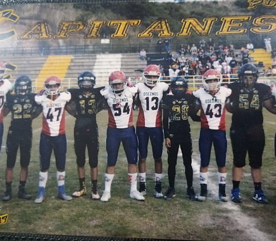 Fui capitan jugando en mexico en mi 2do año