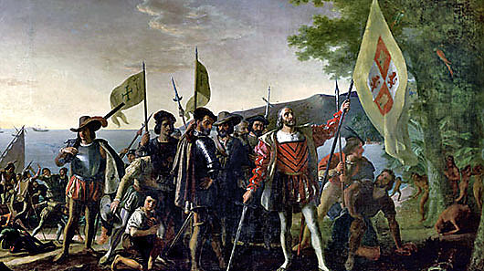 Columbus upptäcker Amerika