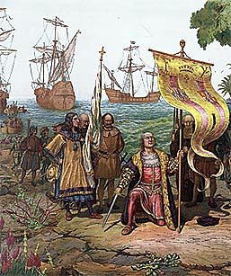 Columbus upptäcker Amerika