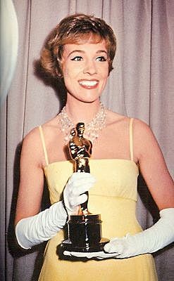 Julie Andrews first Academy Award nomination for her performance as a woman