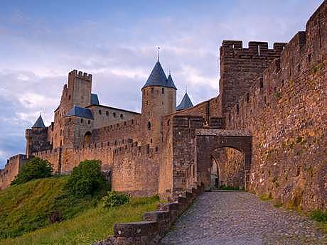 Carcassonne, resturo stilistico di Eugène E. Viollet-le-Duc