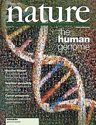 Scientists in with the International Human Genome Project released a rough draft of the human genome to the public