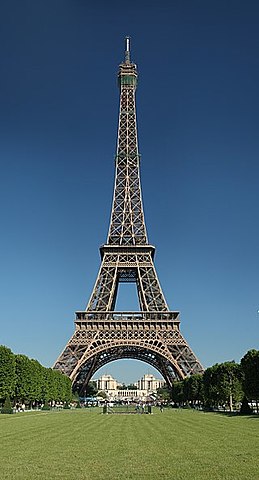 Torre Eiffel dell'ingegnere Gustave Eiffel
