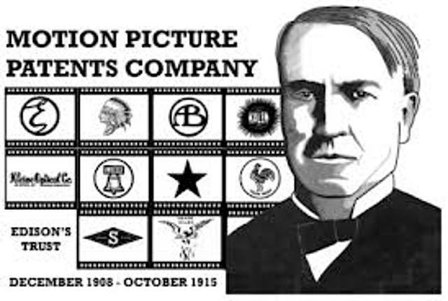 The MPPC (Motion Picture Patents Company)
