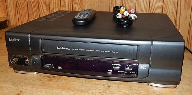 VHS player