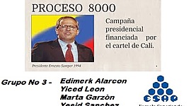 Timeline: PROCESO 8000 - ERNESTO SAMPER PIZANO