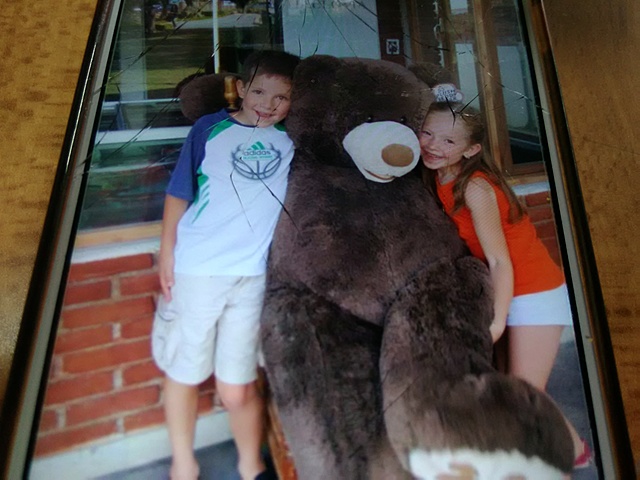 Cuando mi papá nos regaló un oso gigante