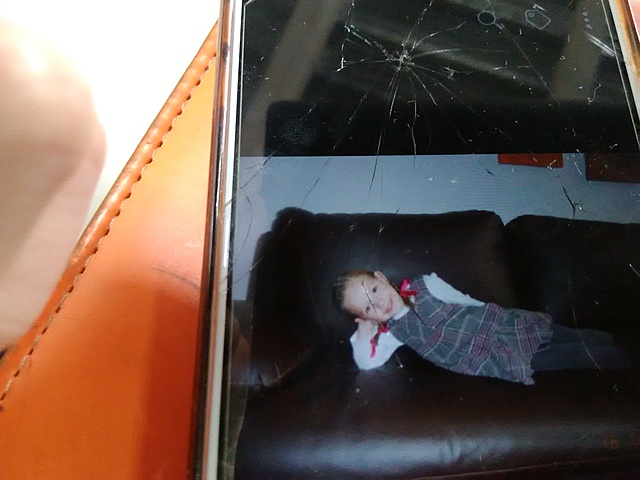 Cuando estaba posando