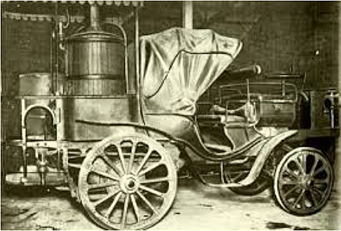 The First Self Propelled Road Vehicle