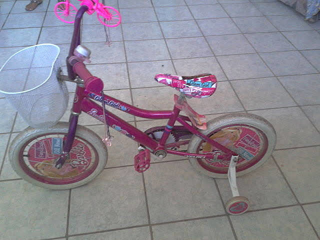 Aprendí a andar en bici