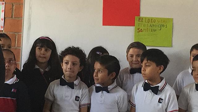 En tercero de primaria