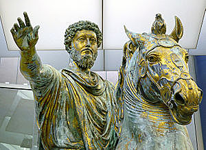 Fallecimiento de Marco Aurelio