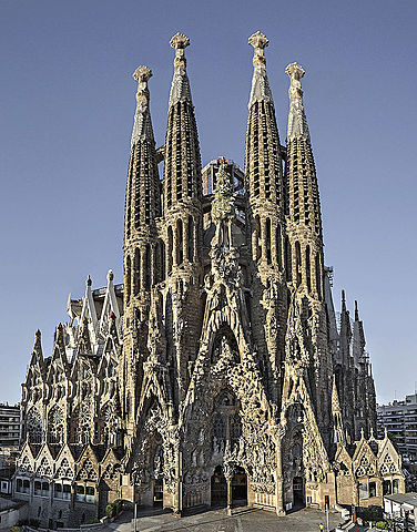 Sagrada Famiglia di Anton Gaudì