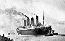 Titanic sunk