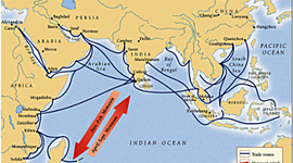 Timeline: Indian Ocean Trade Routes